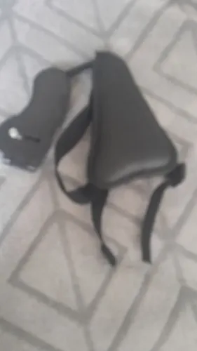 Alça pra máquina fotográfica e lapela