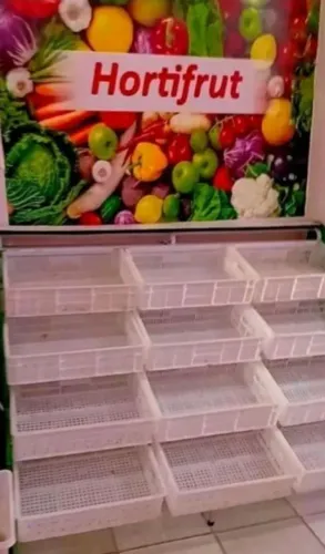 Fruteira expositor de frutas e legumes