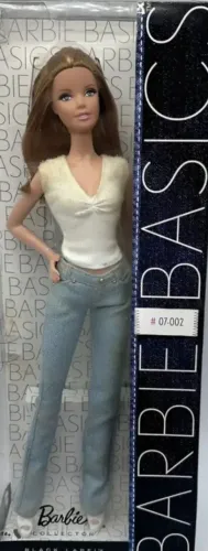 Boneca Barbie Basics Jeans número 2 face mode Afrodite