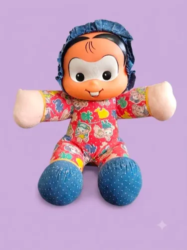 Boneca Mônica Baby vintage, Multibrink, Anos 80