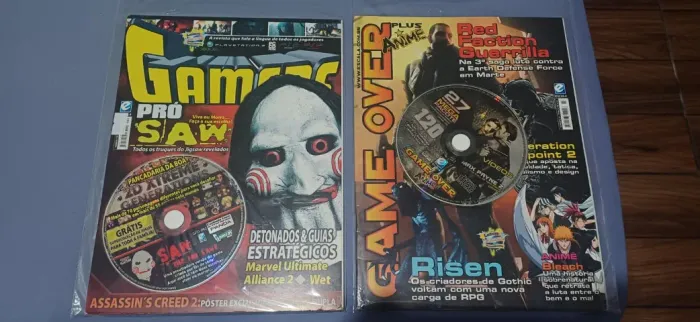 Revista PC + Game Max Payne, Jogos Mortais, Anime, Deus Ex, Call of Duty