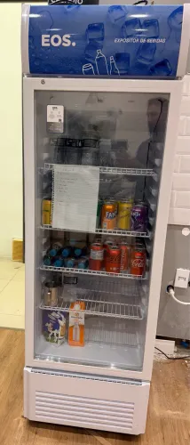 Refrigerador Expositor Vertical EOS 295 Litros Eco Gelo Branco EEV300B 220V