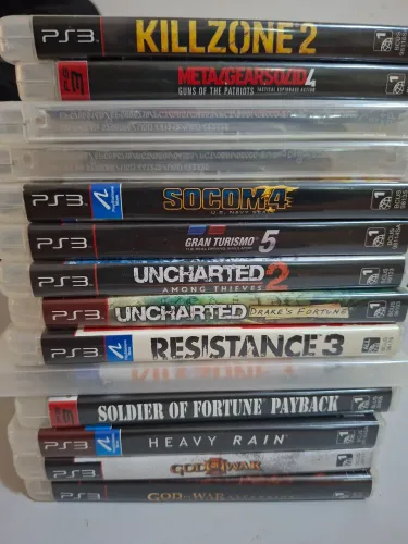 Combo com 14 jogos ps3