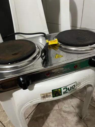 Fogão Elétrico Mondial Fast Cook Due 2 Bocas