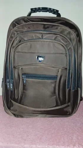 MOCHILA MARROM - NOVA E PRONTA ENTREGA