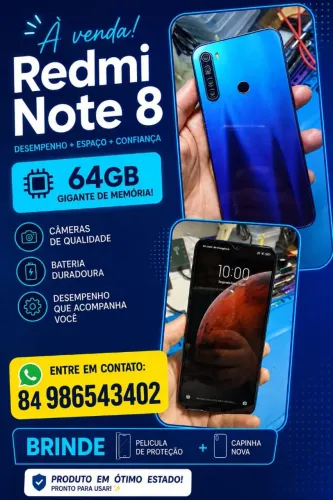 Celular Redmi note 8