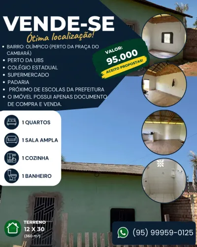VENDE-SE ESTE IMÓVEL