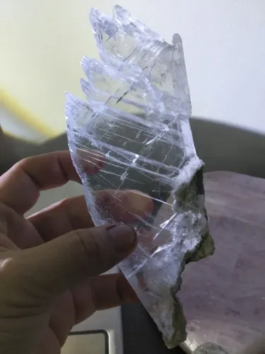 Arte em cristal natural decorativo 360g