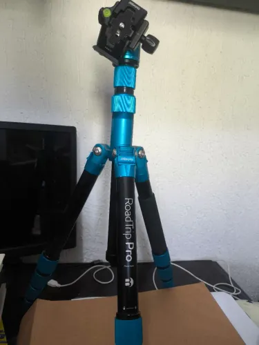 Tripé Méfoto Para Camera E Celular Benro Compacto 2 Em 1