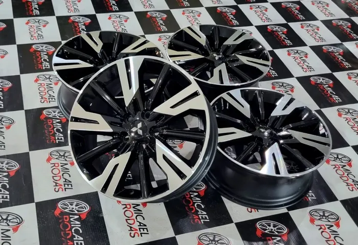 Jogo de rodas 18 Mitsubishi eclipse cross 5x114 Originais Zeradas 