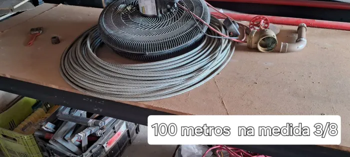 Cabo de aço 100.metros