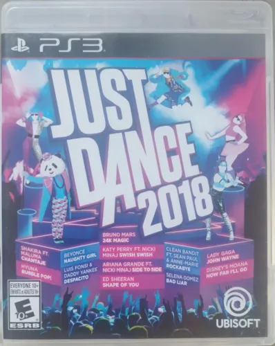 Just Dance 2018 Ps3 - Original - Completo - Midia Física