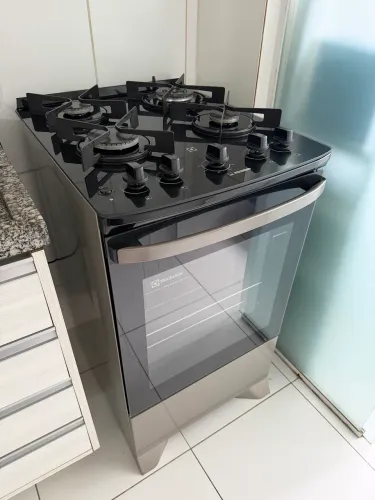 Fogão Electrolux FE4GG 4 Bocas com Mesa de Vidro - Excelente Estado, Nota Fiscal e Manuais
