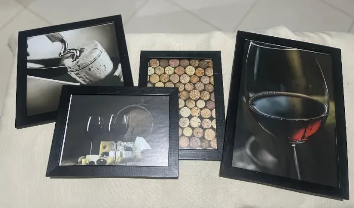 Quadro de vinhos