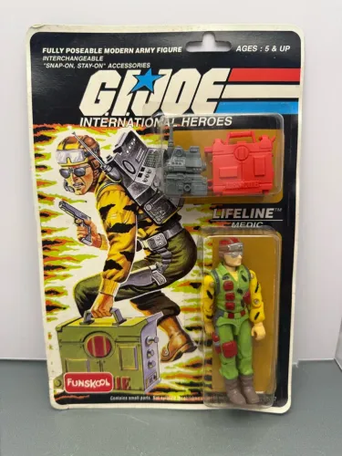 Gi Joe Lifeline Medic Funskool - 1998 - Comandos em ação 