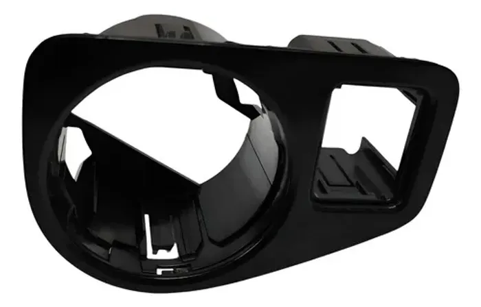 Moldura Chave Luz Farol Vw Golf Gti 2015 Preto