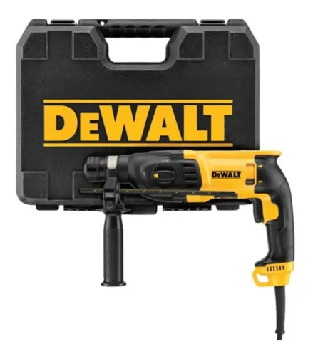 Martelete Perfurador e Rompedor DEWALT D25133KB2 com Maleta