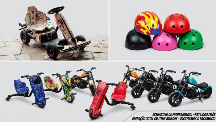 Oportunidade: negócio pronto para Locação de brinquedos elétricos