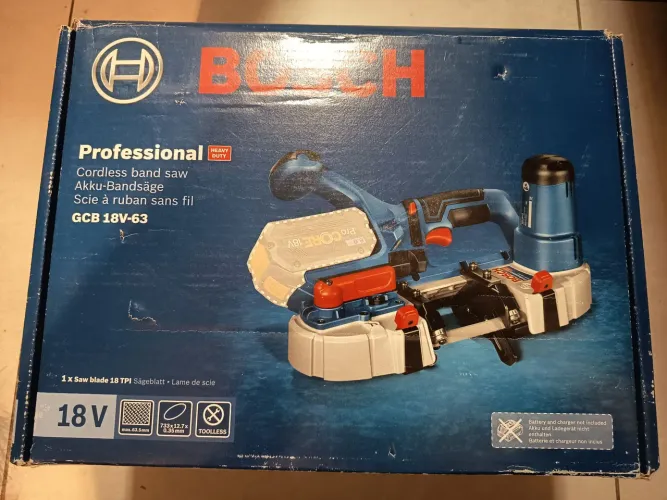 Serra fita Bosch 18V