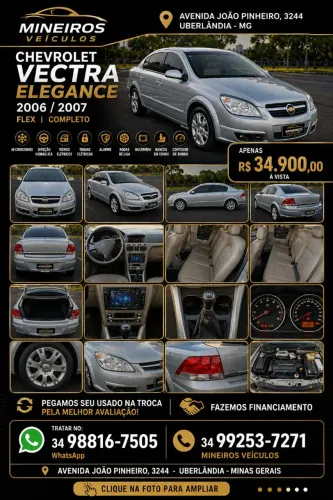 Chevrolet Vectra Elegan. 2.0 MPFI 8V Flexpower MEC 2007