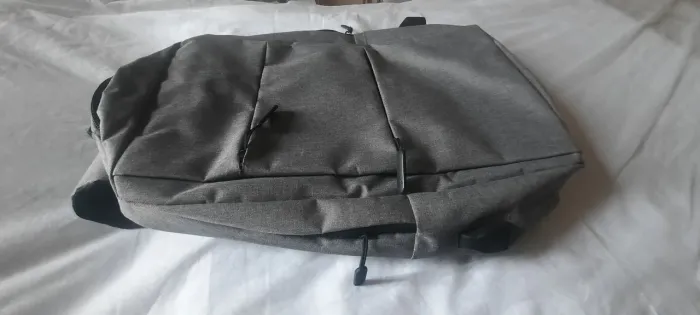 Mochila Unissex Cinza