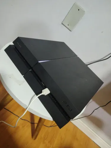 PS4 Fat + Controle + Jogo | Funcionando Perfeitamente | R$ 850