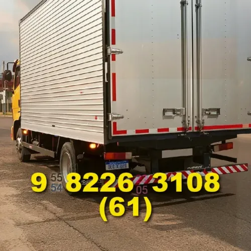 Frete em caminhão baú com rapidez - atendimento na Samambaia e Ceilândia!