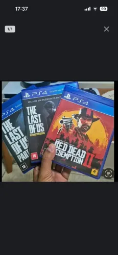 Combo de jogos PS4