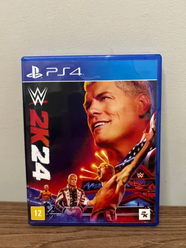 Jogo PS4 WWE 2K24 Usado Ótimo estado