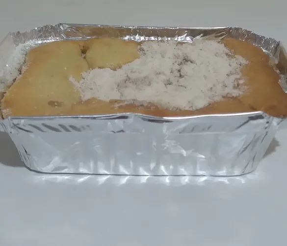 Cuca de Banana com Doce de Leite 