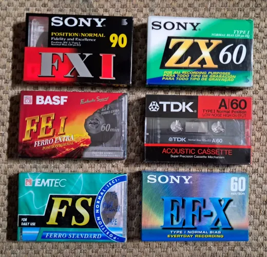 Cassette K7 Lote Normal PositioEQ 