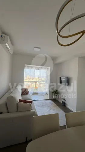 Apartamento 66m² 2 quartos, suíte, varanda e 2 vagas na Ponte Preta em Campinas-SP.