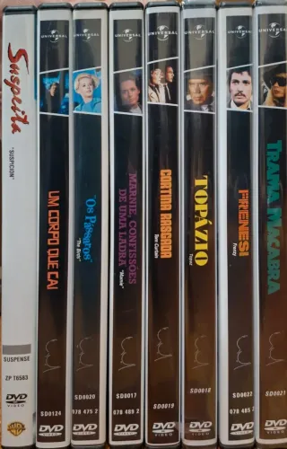 DVD - Coleção Alfred Hitchcock | 8 Filmes