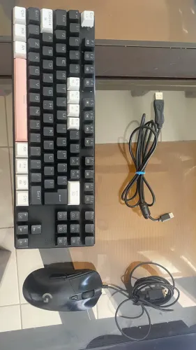 Teclado TDagger Bora + Mouse Logitech G403 Hero