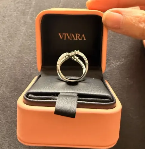 Anel VIVARA Life Ocean, prata 925, novo