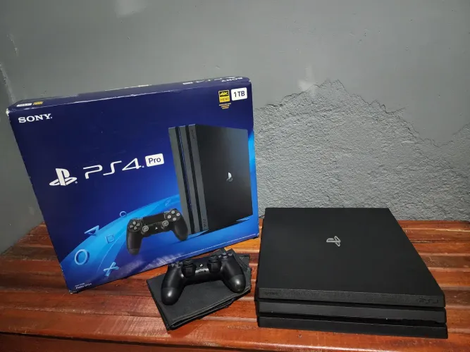Playstation 4 Pro último lote brasil fabricado desbloqueado 9.00 nativo sem pen drive 1TB