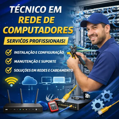 Rede de computadores e internet 