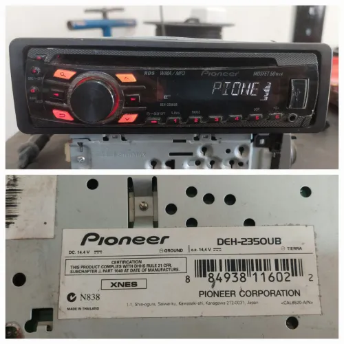 Pioneer deh-2350ub em perfeito estado