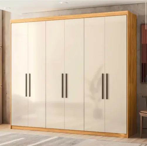 Guarda-Roupa Master 6 Portas com Calceiro Interno