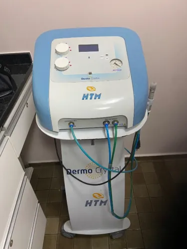 Aparelho de estética endermo cristal facial e corporal HTM + vacuoterapia