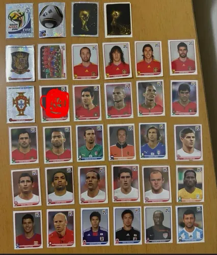Figurinhas Copa 2010