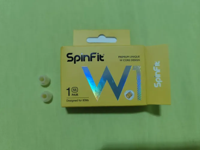 Ponteira de Silicone SpinFit W1 Tamanho SS(caixa aberta)