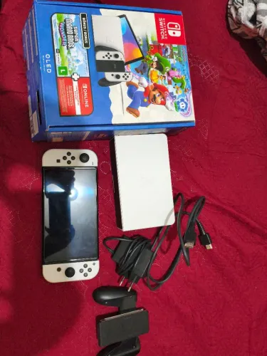 Nintendo switch OLED desbloqueado, dois meses de uso!