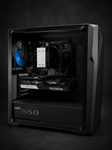 PC Gamer - ASRock H510M-HVS, Rx 6600 8gb, i3 10105F, 8gb ram