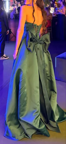 Vestido de Festa Verde Esmeralda - Elegante e Sofisticado