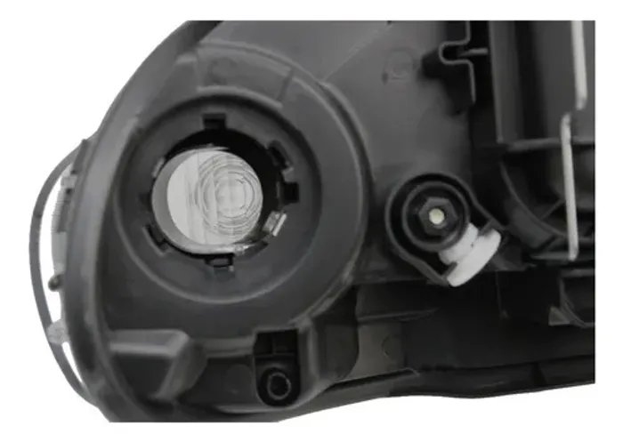 Farol Mascara Negra Fiat Palio Siena Strada 2004 A 2017 Le Esquerdo/motorista