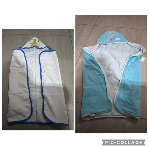 2 toalhas fralda bebê