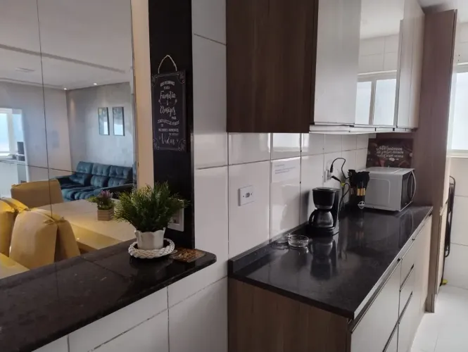 Apartamento para venda possui 78 metros quadrados com 2 quartos