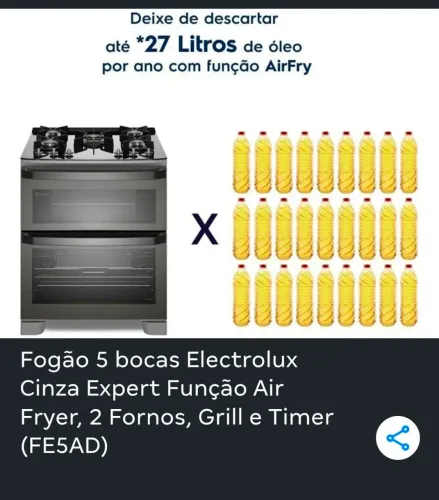 Fogão Electrolux Top!