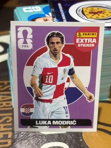 Figurinha Legenda Modric Roxa
